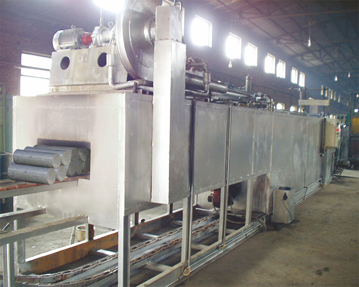 高效節(jié)能鋁棒加熱爐、長棒熱剪爐